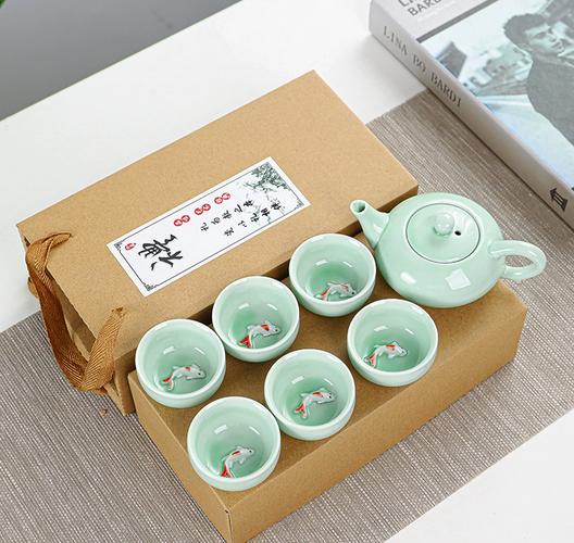 Celadon Fish Set