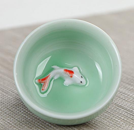 Celadon Fish Set