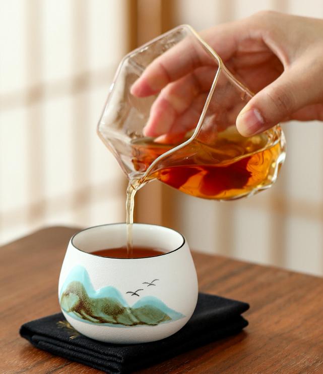 Thousand Miles of Rivers and Mountains·National Trend Cultural and Creative Tea Cup