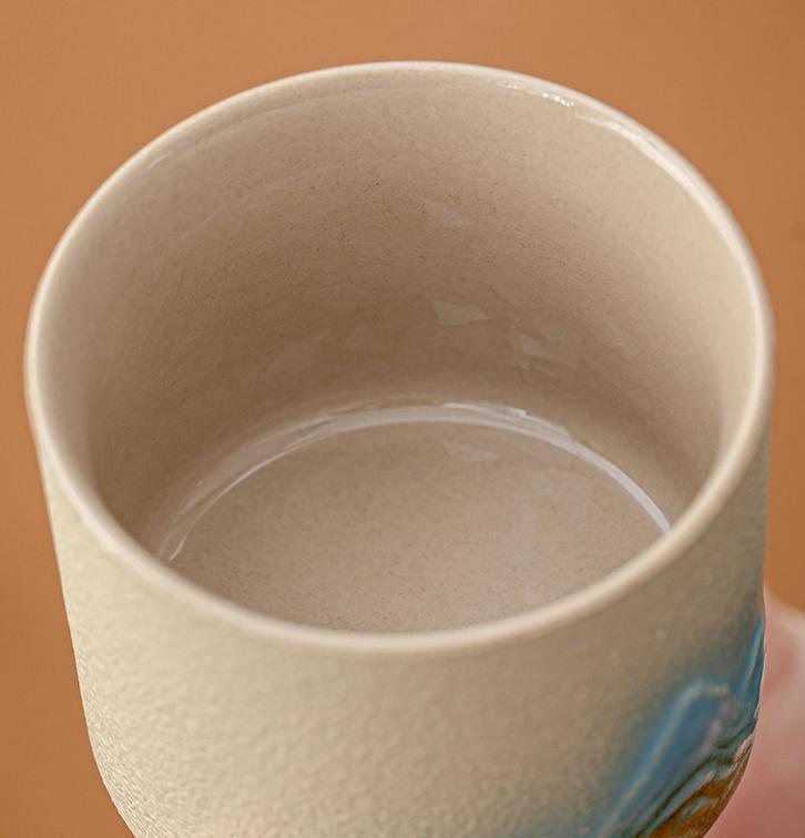 A Thousand Miles of Rivers and Mountains Ceramic Teacup Set