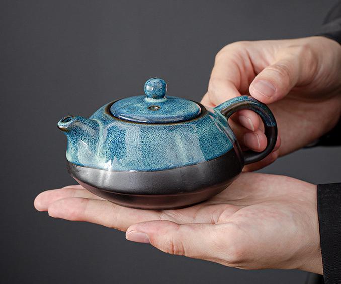 One pot and four cups small set