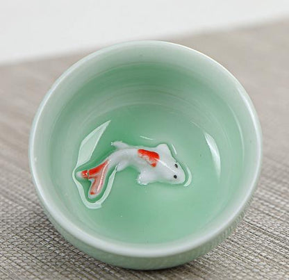 Celadon Fish Set